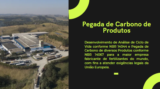 Cálculo da pegada de carbono
